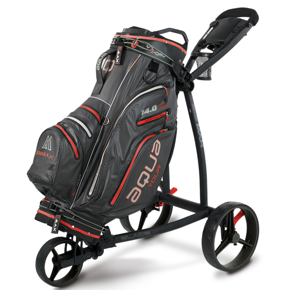Big Max Blade IP Push Golf Trolley